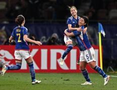 日本女足2比1击败朝鲜女足 携手澳大利亚队进军巴黎